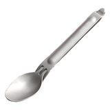 Cuchara Portátil Spork Set, De Titanio, Para Cocinar Pícnics