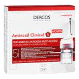 Dercos Aminexil Clinical 5 Mujer 12x6ml 2u Monodosis