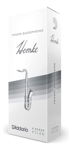 D'addario Woodwinds Hemke Tenor Sax Cañas, Fuerza ...