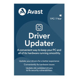 Avast Driver Updater  2024 - 1 Pc - 1 Año - Windows 