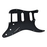 Placa De Rasguños Dopro Stratocaster Hss Negra