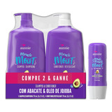 Aussie Miracle Moist Shampoo 778ml + Cond 778ml + 3 Minutos