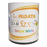  Cd-r Ridata Ink Printable 52x X100