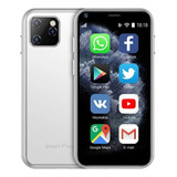 Teléfono Inteligente Android Barato Xs11 2.5 Pulgadas Blanco Ram 1gb Y Rom 8gb