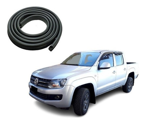 Vw Amarok 2010 / 2016 Burlete De Puerta Trasera Izquierda !!