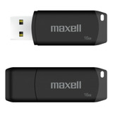 Pendrive 16gb Maxell Ecodata Con Tapa Usb 2.0