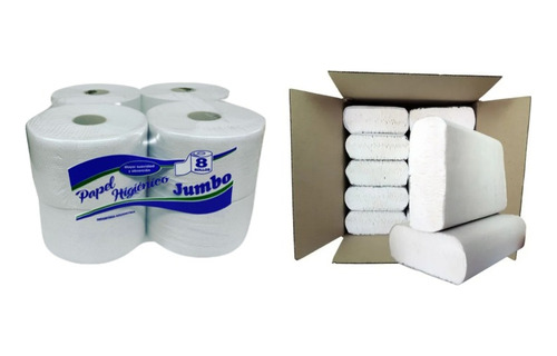 Combo Papel Hig Jumbo Y Toalla Intercalada