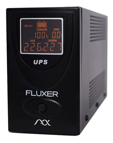 Ups Interactiva Con Display Fluxer 600va / 360 W Estabilizador Avr Para Pc Tv Oferta De Lanzamiento Oportunidad   