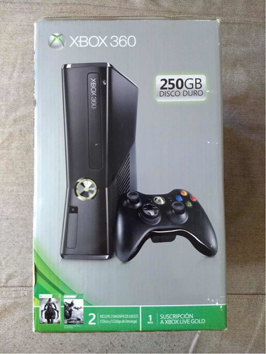 Xbox 360 Slim C/kinect 2controles 250gb Impecável!
