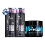 Truss Structure - Kit Shampoo + Condicionador + Net Mask 