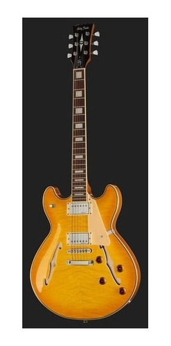 Guitarra Eléctrica Harley Benton Hb-35plus Lemon