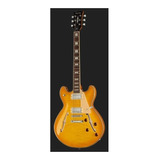 Guitarra Eléctrica Harley Benton Hb-35plus Lemon