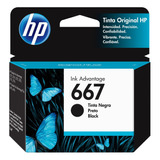 Cartucho Tinta Original Hp 667 Preto Deskjet 6476 2376 2776 