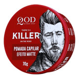 Pomada Capilar Killer Alta Fixação Efeito Matte Qod Barber