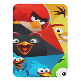 Mouse Pad Angry Birds Gamer Videojuegos  17cm X 21cm D11