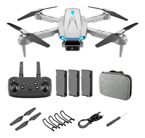 Drones Baratos Camara 4k Profesional Led +3 Battery