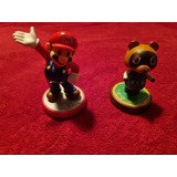 Par De Amiibos Tom Nook De Animal Crossing Y Mario Bros 