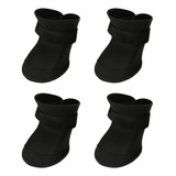 4*botas Impermeables Perros Zapatos Lluvia Antideslizantes M