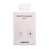 Adaptador De Corriente Samsung Tipo C Carga Rápida 25w