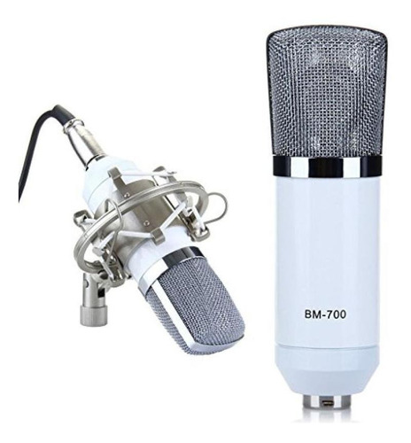 Microfono Condenser Bm-700 Estudio Radio Youtube Podcast