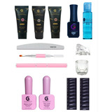 Kit Constructor De Uñas Acrílicas En Polygel De 30 Ml