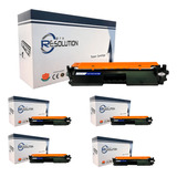 5 Toner Compativel 17a Com Chip Cf217a M102 M102a M130 M130a