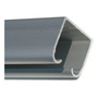 Riel Superior De Aluminio Unidad De 2 Mts Ducasse U-21 Gris
