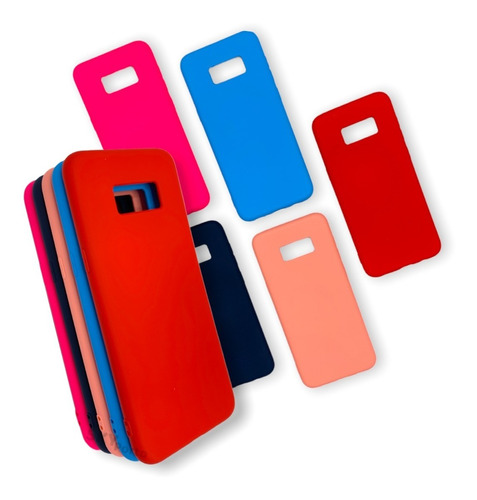 Funda De Silicona Con Felpa Para Samsung S8 Plus