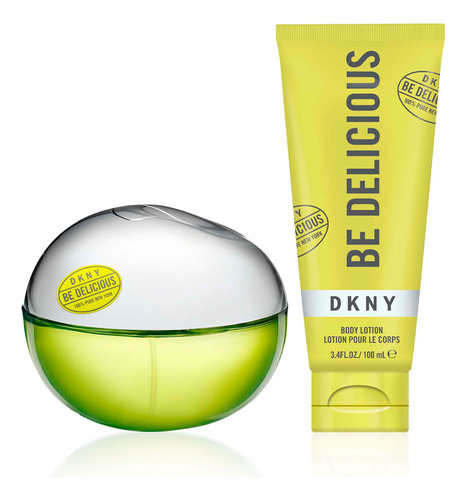 Set Dkny Be Delicious For Women 100ml Edp