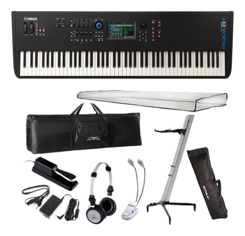 Teclado Sintetizador Yamaha Modx8+ Plus C/kit Loja Oficial