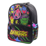 Mochila Avengers Marvel Heroes Cresko Espalda 16 Pulgadas