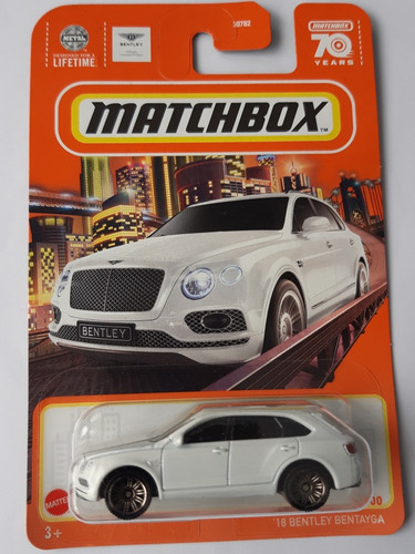 Matchbox '18 Bentley Bentyaga -no Hot Wheels- De Colección 