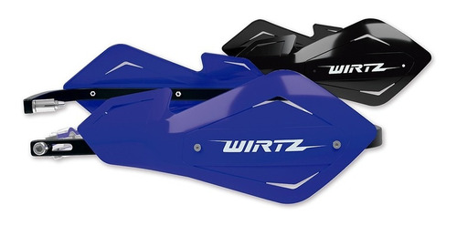 Cubremanos Shock Metal Azul + Repuesto Negro Wirtz Bmmotopar