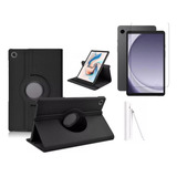 Estuche 360 + Vidrio + Lápiz Para Tablet Samsung A9 Plus