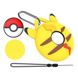 Capa Protetora Fofa Para Pokémon Go Plus + Com Alça