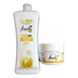 Salerm Biokera Yellow Shot Shampoo 1lt + Mascarilla 250ml