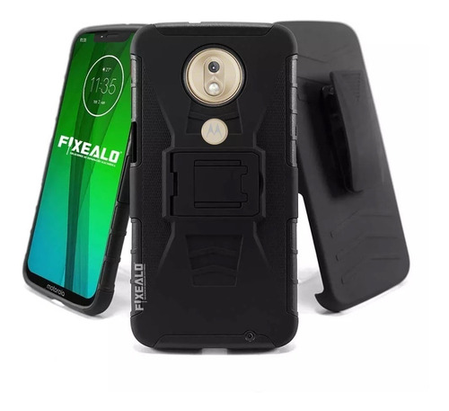 Funda Case Compatible Moto + Mica Completa Rudo Protector