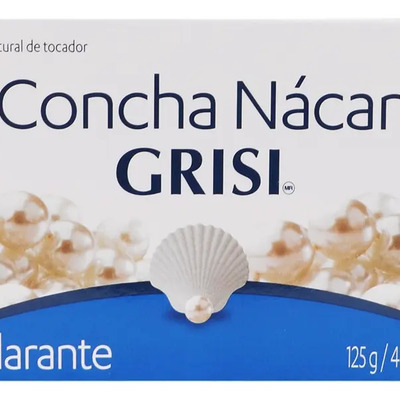 Concha Nácar Grisi Jabón En Barra Aclarante C\u002F125g | MercadoLibre