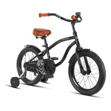 Bicicleta Infantil Niño Bucanero Black Retro Negro Turbo