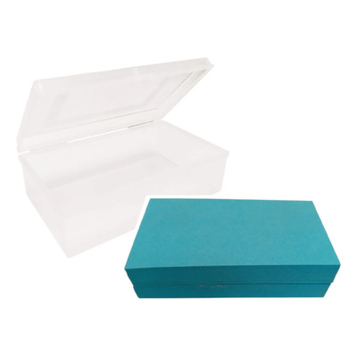 Tarjeta Presentacion Cartulina Colore 5x9 Cms. 100 Piezas Azul Claro