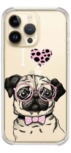Capinha Compativel Modelos iPhone Love Pug 0990