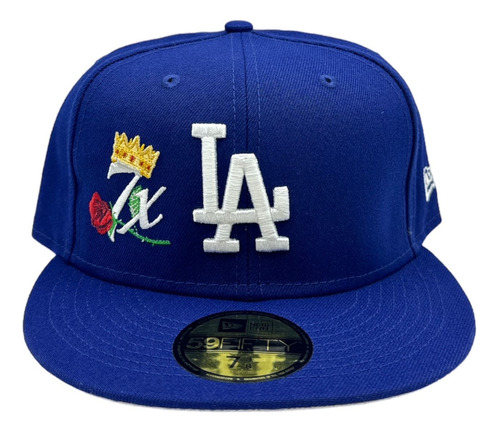 Gorra New Era 59 Fifty La Dodgers 7x World Series Champions 