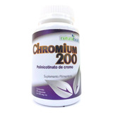 Polinicotinato De Cromo 200mg 90 Cápsulas Natural Health