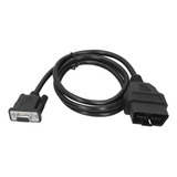 Adaptador De Diagnóstico Obd2 16pin A Rs232 Db9 Interfaz De