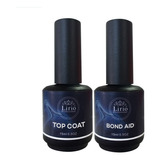 Bond Aid Esmalte Desitratador + Top Coat Extra Selante 15ml