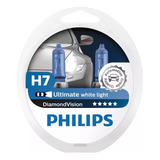 Kit Ampolletas Philips Diamond Vision H7 H4 H11