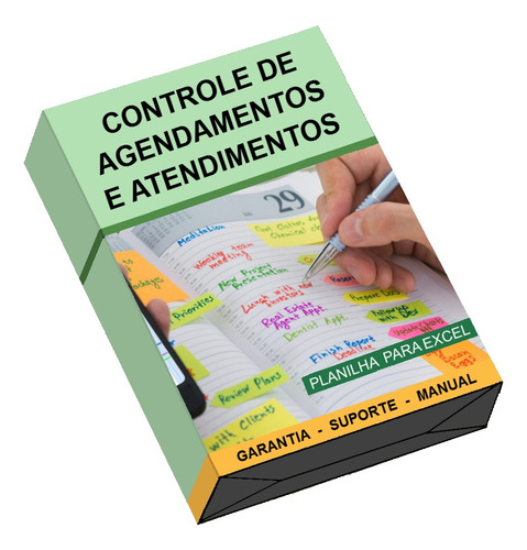 Planilha De Controle De Agendamentos E Atendimentos - Agenda