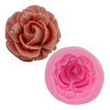 Forma Molde Silicone Sabonete Resina Mini Rosa Cm 187