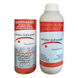 Kit 1 Oleofugante Silvano Schwanke + 1 Detergente Alcalino