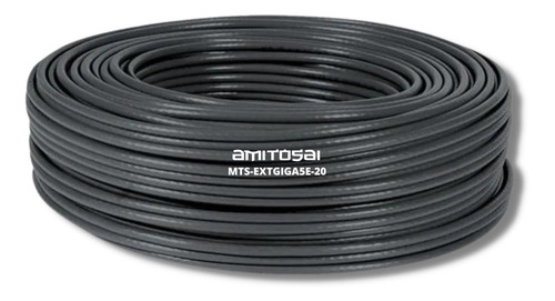 Cable Utp Cat 5e Amitosai 20 Metros Exterior %100 Cobre Q3h7